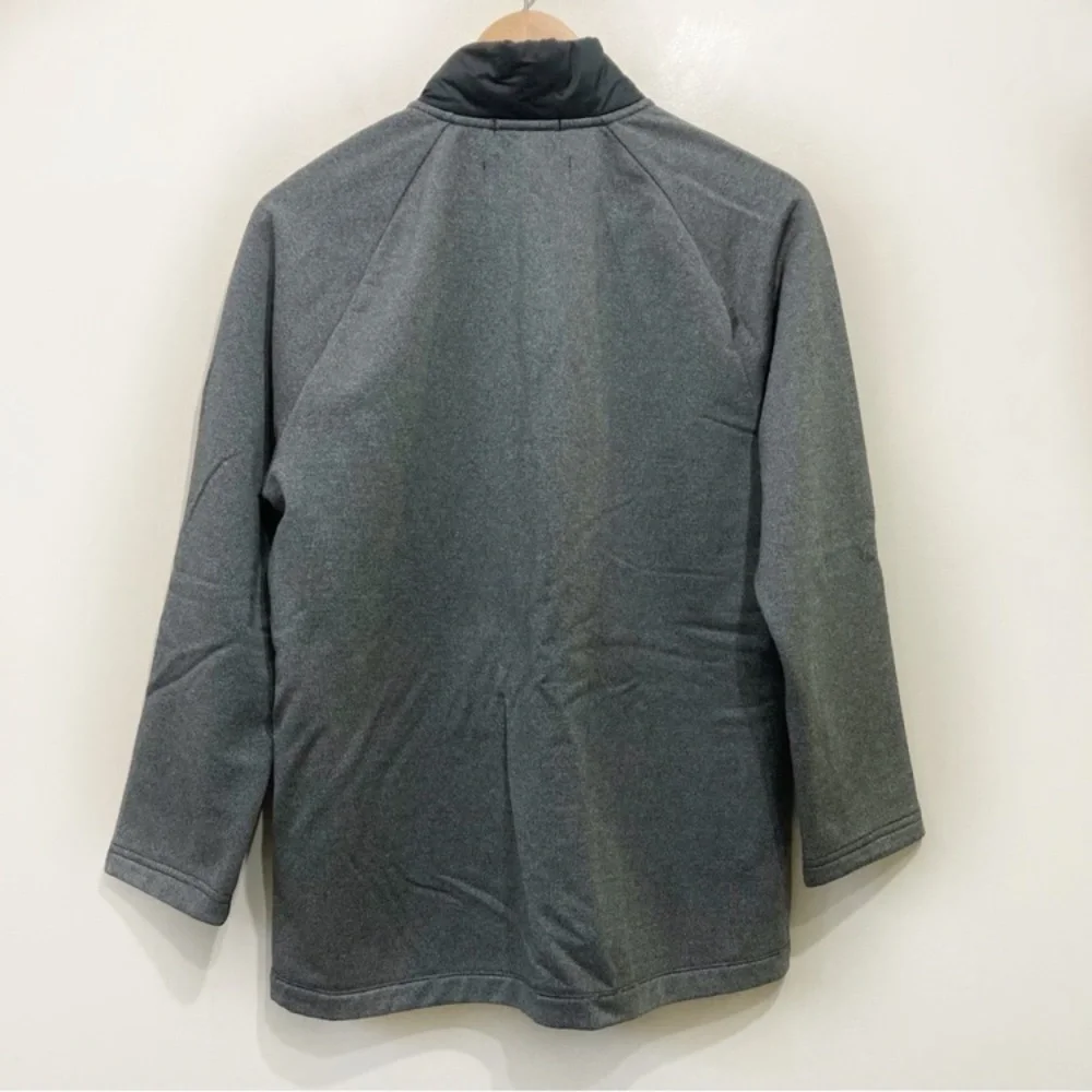 Smartwool Mens Size Small Zip Up Sweater Black Grey - Picture 2 of 10